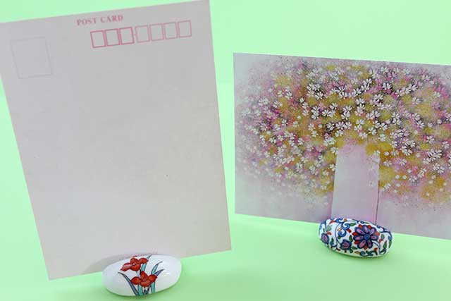 プレゼント・ギフトにやきもの（焼き物 陶磁器）オリジナルのアクセサリー・小物雑貨 有田焼カード・写真立て 花唐草